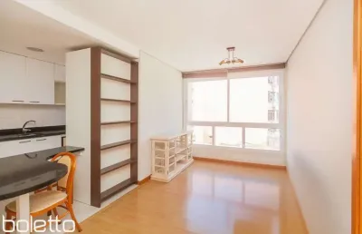 Apartamento com 1 dormitório e 1 vaga de garagem no bairro petrópolis