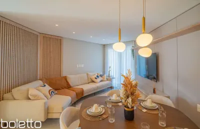 Apartamento 2 dormitórios mobiliado na praia grande em torres-rs