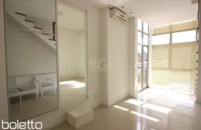 Cobertura com 1 d para alugar, 100 m² - bela vista - porto alegre/rs