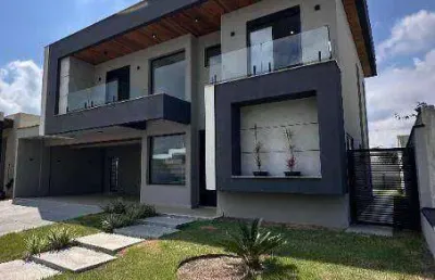 Casa sobrado 4 suítes novo no urbanova em são josé dos campos