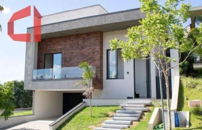 Casa assobradada com 3 suítes, sendo 1 máster, piscina e varanda gourmet, 216 m² à venda por r$ 1.890.000 no condomínio la dolce vita - paulínia/sp