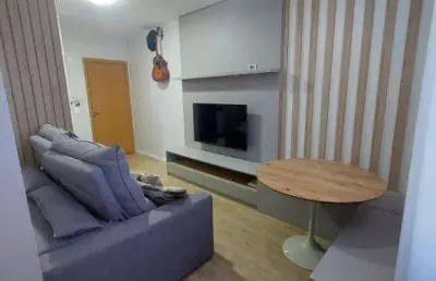 Apartamento com 2 dormitórios à venda, 46 m² por r$ 365.000 - vila bressani - paulínia/sp