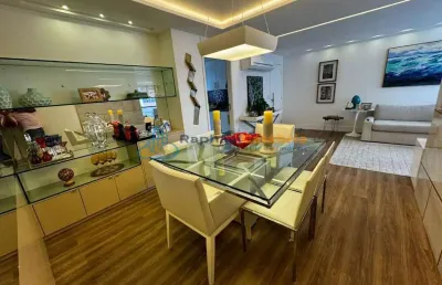 Apartamento 113m² no edf. praia dos jardins localizado no poço da panela