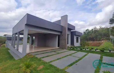 Casa à venda, 180 m² por r$ 1.190.000,00 - condomínio estância da mata - jaboticatubas/mg