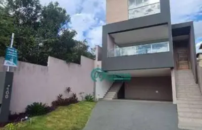 Casa à venda, 211 m² por r$ 1.100.000,00 - condomínio trilhas do sol - lagoa santa/mg