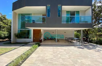 Casa com 4 dormitórios, 392 m² - venda por r$ 2.650.000,00 ou aluguel por r$ 15.550,00/mês - condomínio veredas da lagoa - lagoa santa/mg