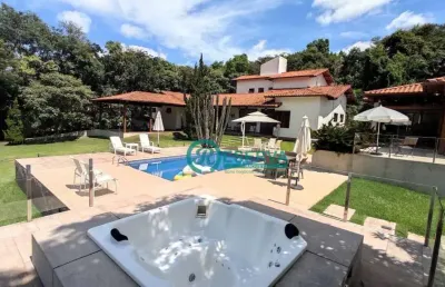 Casa com 4 dormitórios à venda, 600 m² por r$ 5.350.000,00 - condomínio condados da lagoa - lagoa santa/mg