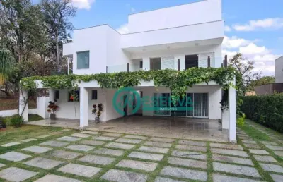Casa, 520 m² - venda por r$ 3.500.000,00 ou aluguel por r$ 18.685,60/mês - condomínio bouganville - lagoa santa/mg