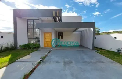 Casa com 3 dormitórios à venda, 157 m² por r$ 1.290.000,00 - condomínio mariposas - lagoa santa/mg