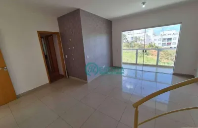 Cobertura com 3 dormitórios à venda, 170 m² por r$ 470.000,00 - lagoa mansões - lagoa santa/mg