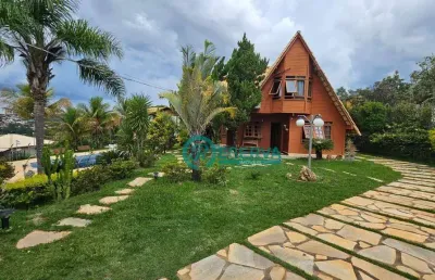 Casa com 6 dormitórios, 341 m² - venda por r$ 1.969.000,00 ou aluguel por r$ 10.000,00/mês - recanto da lagoa - lagoa santa/mg