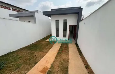 Casa com 2 dormitórios à venda, 62 m² por r$ 370.000,00 - aeronautas - lagoa santa/mg