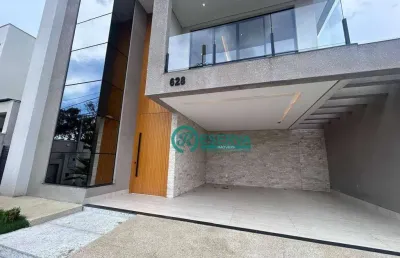 Casa em vespasiano à venda com 4 dormitórios , 310 m² por r$ 1.950.000 - condomínio rosa dos ventos - vespasiano/mg