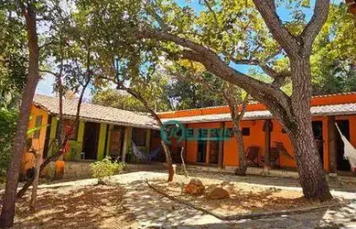 Pousada à venda, 463 m² por r$ 890.000,00 - serra do cipó - santana do riacho/mg