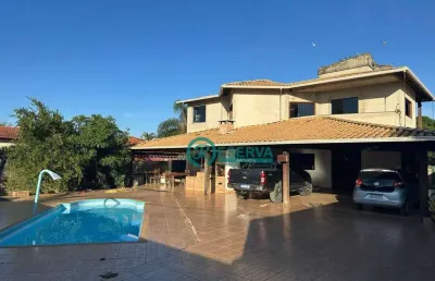 Casa com 6 dormitórios à venda, 402 m² por r$ 1.500.000,00 - lagoa mansões - lagoa santa/mg