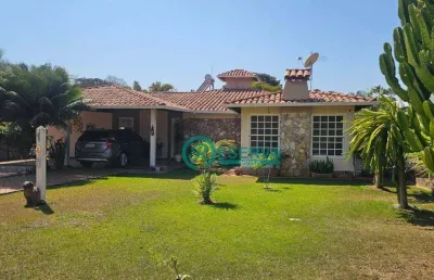 Casa com 3 dormitórios à venda, 328 m² por r$ 1.500.000,00 - condomínio condados da lagoa - lagoa santa/mg