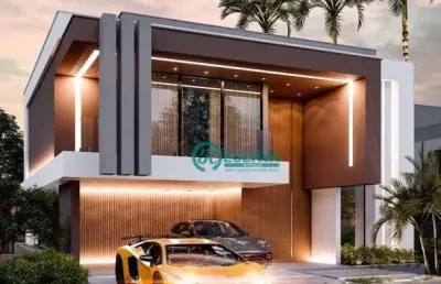 Casa com 5 dormitórios à venda, 349 m² por r$ 2.890.000 - condominio alphaville - vespasiano/mg