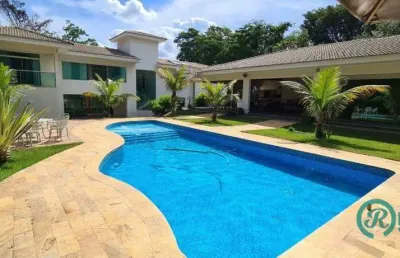 Casa com 6 dormitórios à venda, 1100 m² por r$ 12.000.000,00 - condomínio estância das amendoeiras - lagoa santa/mg