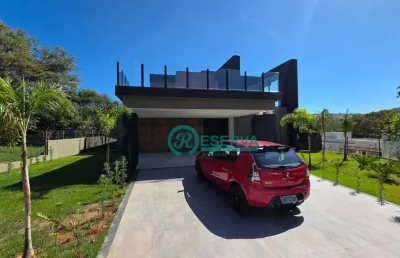 Casa em lagoa santa, com 4 dormitórios à venda, 417 m² por r$ 3.990.000 - condomínio victória golf residence - lagoa santa/mg