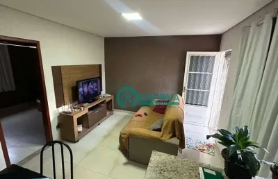Casa em lagoa santa, com 2 dormitórios à venda, 41 m² por r$ 279.000 - vila rica - lagoa santa/mg