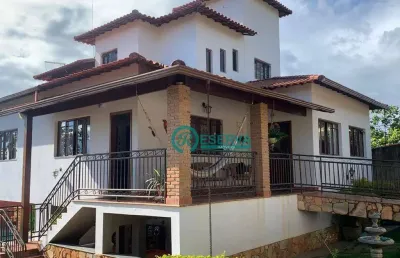 Casa em lagoa santa,com 5 dormitórios à venda, 398 m² por r$ 1.700.000 - joá - lagoa santa/mg