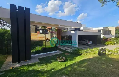 Casa em lagoa santa, com 4 dormitórios à venda, 530 m² por r$ 6.500.000 - condomínio condados da lagoa - lagoa santa/mg