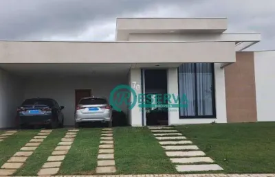 Casa com 4 dormitórios à venda, 260 m² por r$ 1.690.000,00 - condomínio real garden - lagoa santa/mg