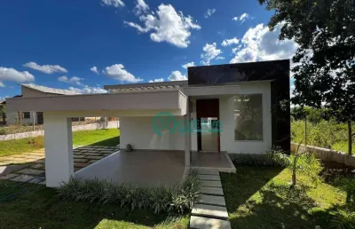 Casa em jaboticatubas com 4 dormitórios à venda, 280 m² por r$ 1.290.000 - condomínio vale do luar - jaboticatubas/mg