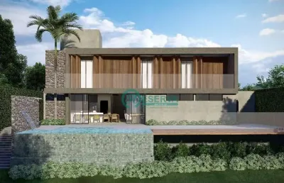 Casa com 4 dormitórios à venda, 301 m² por r$ 2.800.000,00 - condomínio champagne - lagoa santa/mg