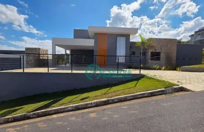 Casa com 4 dormitórios à venda, 198 m² por r$ 1.756.000 - condomínio monte ville - lagoa santa/mg