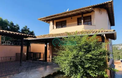 Casa com 6 dormitórios à venda, 330 m² por r$ 860.000,00 - pôr do sol - lagoa santa/mg