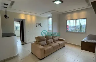 Apartamento com 2 dormitórios para alugar, 45 m² por r$ 2.394,66/mês - lundcea - lagoa santa/mg