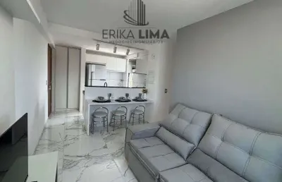 Apartamento 02 quartos mobiliado ao lado da faculadade nassau de boa viagem