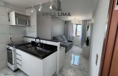 Apartamento 02 quartos mobiliado ao lado da uninassau de boa viagem, primeira locação