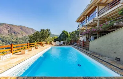 Casa com 5 quartos no parque do imbuí, teresópolis.
