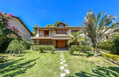 Casa de condomínio com 6 quartos em quebra frascos, teresópolis.
