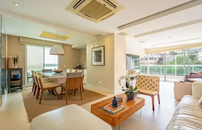 Cobertura duplex com 3 quartos no bingen, petrópolis