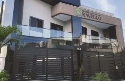Casa em condomínio à venda no boqueirão, praia grande/sp - 2 suítes