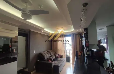 Apartamento à venda em indaiatuba, jardim alice, com 2 quartos, com 52 m², villa das praças