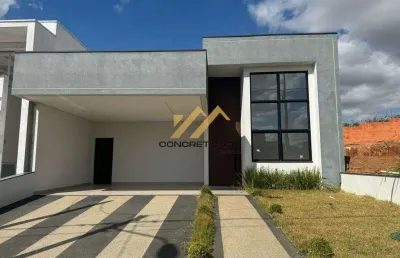 Casa à venda em indaiatuba, park gran reserve, com 3 suítes, com 177 m², park gran reserve