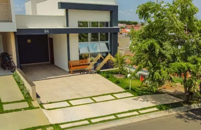 Casa à venda em indaiatuba, jardim bréscia, com 3 quartos, com 140 m², residencial bréscia