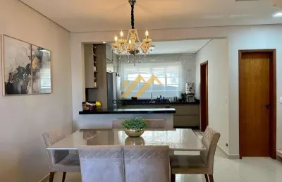 Sobrado à venda em indaiatuba, jardim park real, com 3 quartos, com 146.5 m², jardim park real