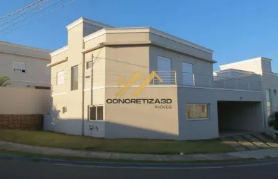 Sobrado à venda em indaiatuba, condomínio panorama residence, com 4 suítes, com 310 m²