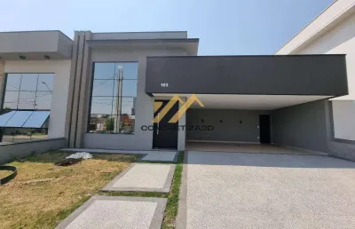Casa à venda em indaiatuba, jardins di roma, com 3 suítes, com 168.52 m², condomínio jardins di roma