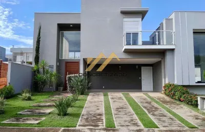 Sobrado à venda em indaiatuba, jardim residencial terra nobre, com 3 suítes, com 194 m²