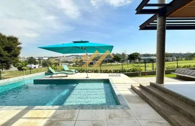 Casa à venda em indaiatuba, jardim indaiatuba golf, com 5 quartos, com 420 m²