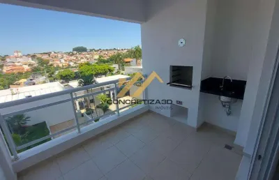Apartamento à venda em indaiatuba, vila homero, com 2 suítes, com 82 m², sky towers home