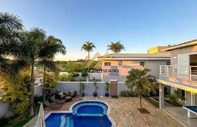 Sobrado à venda em indaiatuba, jardim residencial villa suíça, com 4 quartos, com 339 m²