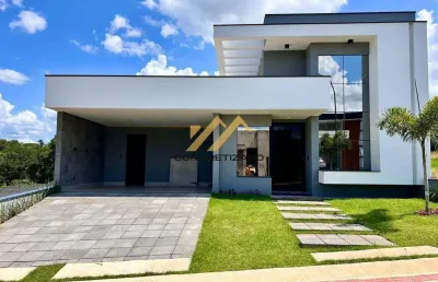 Casa à venda em indaiatuba, residencial london park, com 3 suítes, com 193 m², london park