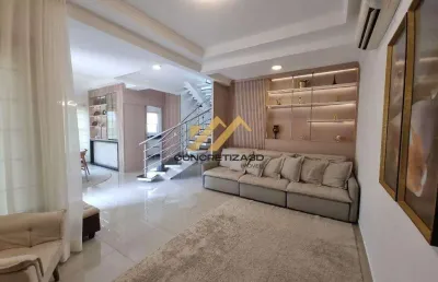 Sobrado à venda em indaiatuba, villaggio di itaici, com 3 quartos, com 150 m²
